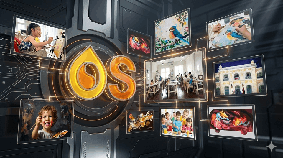 Trung tâm Mỹ thuật OS - Đào tạo & Luyện thi - Thạnh Mỹ Tây