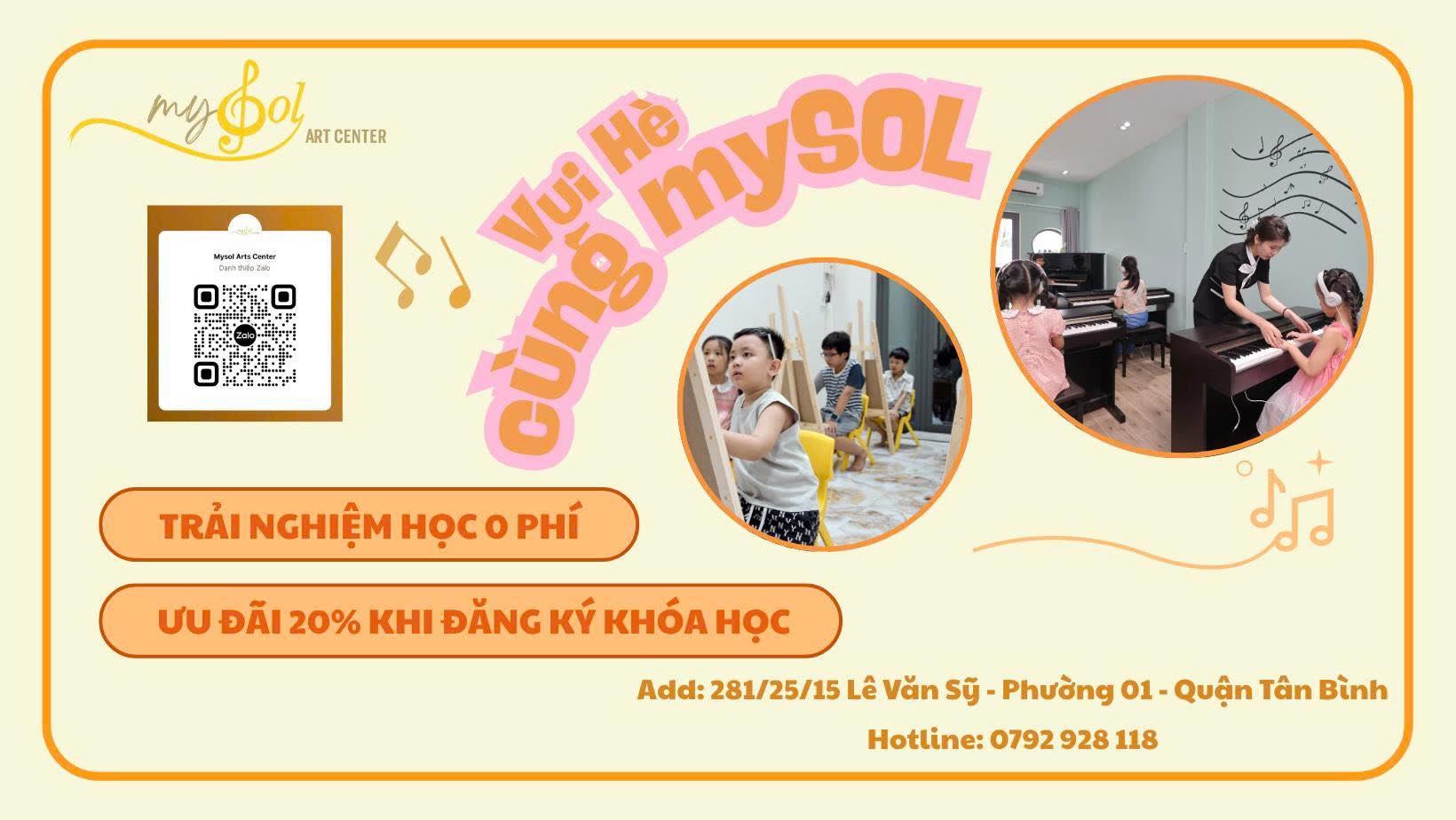 Trung tâm Nghệ thuật MySol - Tân Bình