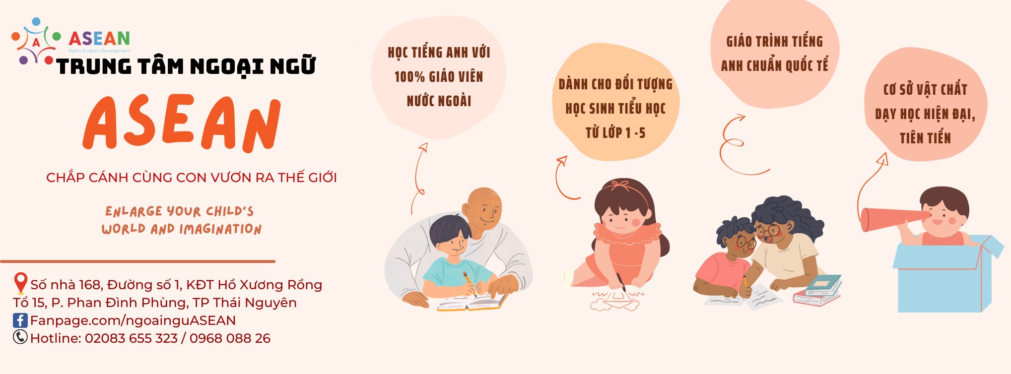 Trung tâm Ngoại Ngữ ASEAN - Thái Nguyên