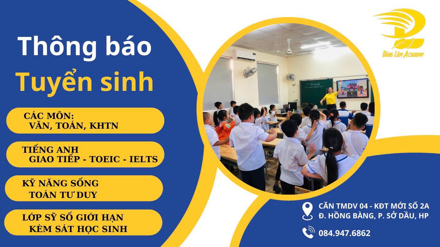 Trung tâm Ngoại Ngữ Đăng Lâm Academy - Hồng Bàng