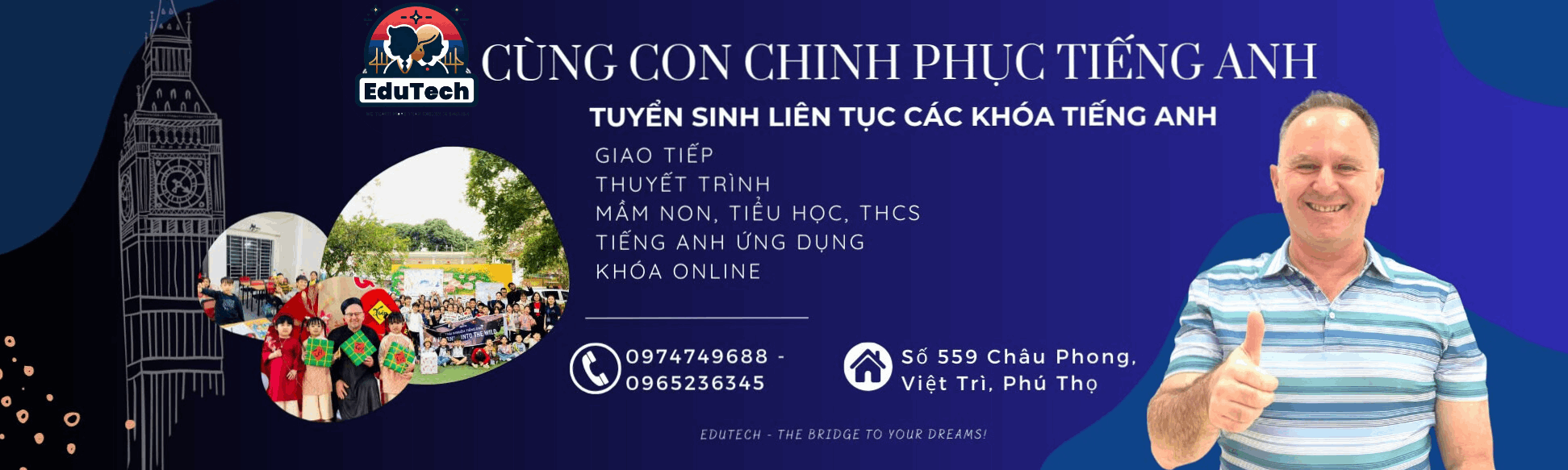 Trung tâm Ngoại Ngữ Edutech - Việt Trì