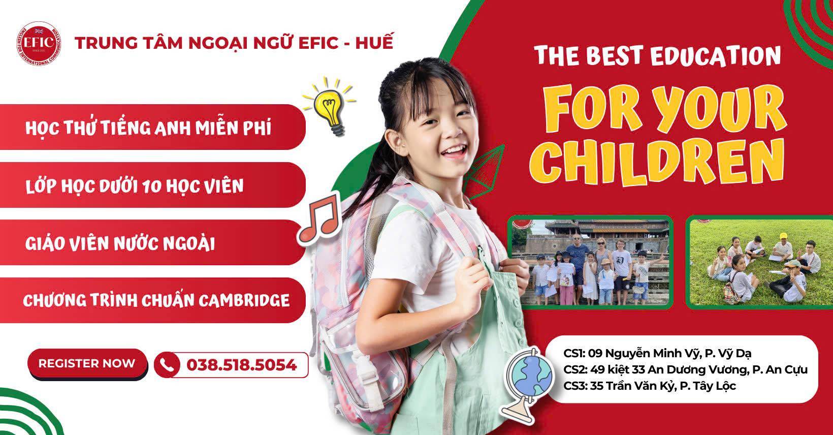 Trung tâm Ngoại Ngữ EFIC - Vỹ Dạ