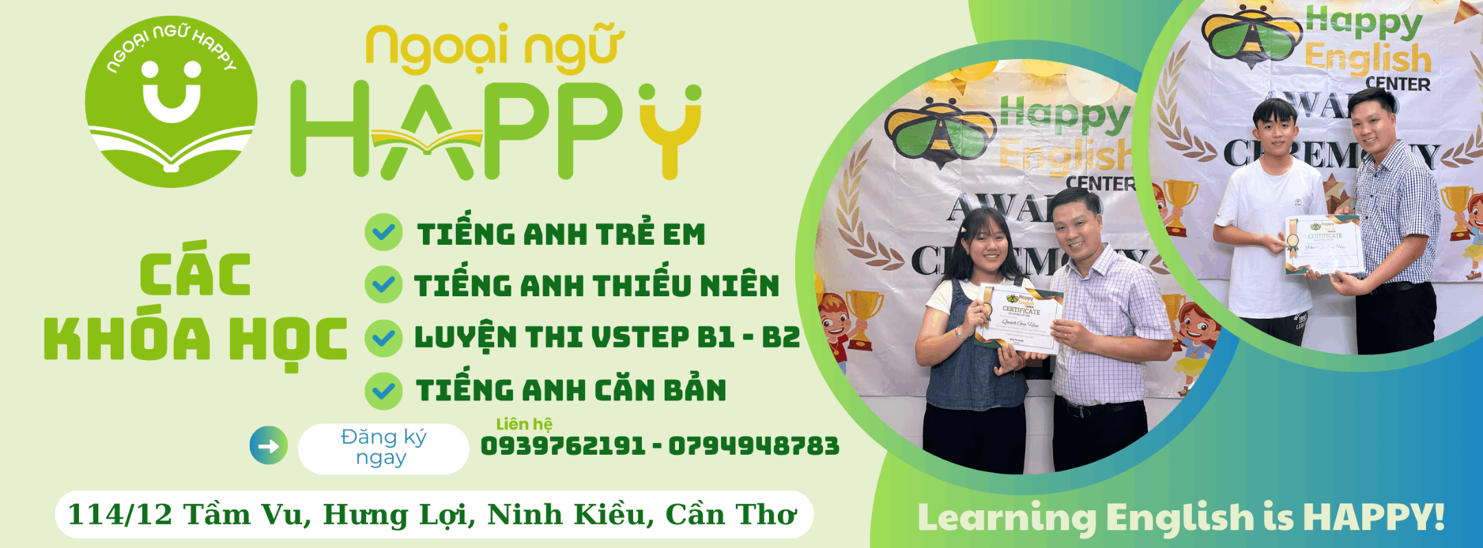Trung tâm Ngoại Ngữ HAPPY - Ninh Kiều