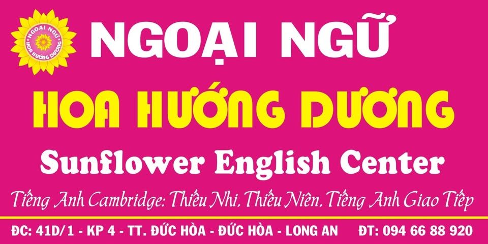 Trung tâm Ngoại ngữ Hoa Hướng Dương - Sunflower English Center - Đức Hòa