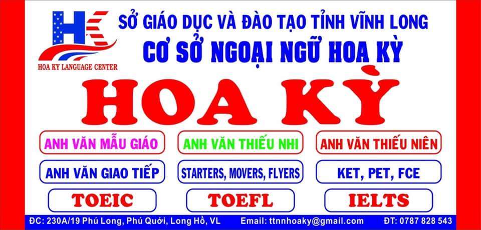 Trung tâm Ngoại Ngữ Hoa Kỳ - Long Hồ