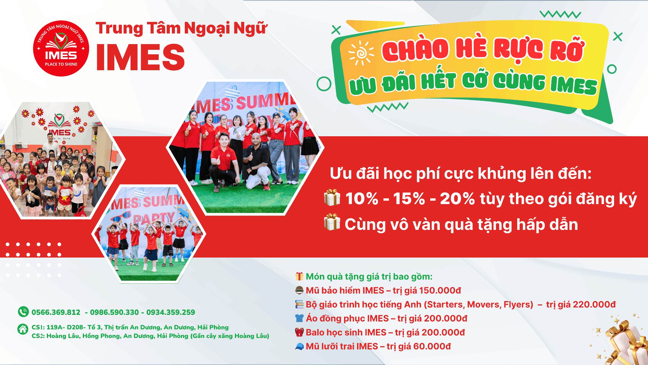 Trung Tâm Ngoại Ngữ IMES - Hoàng Lâu, Hồng Phong