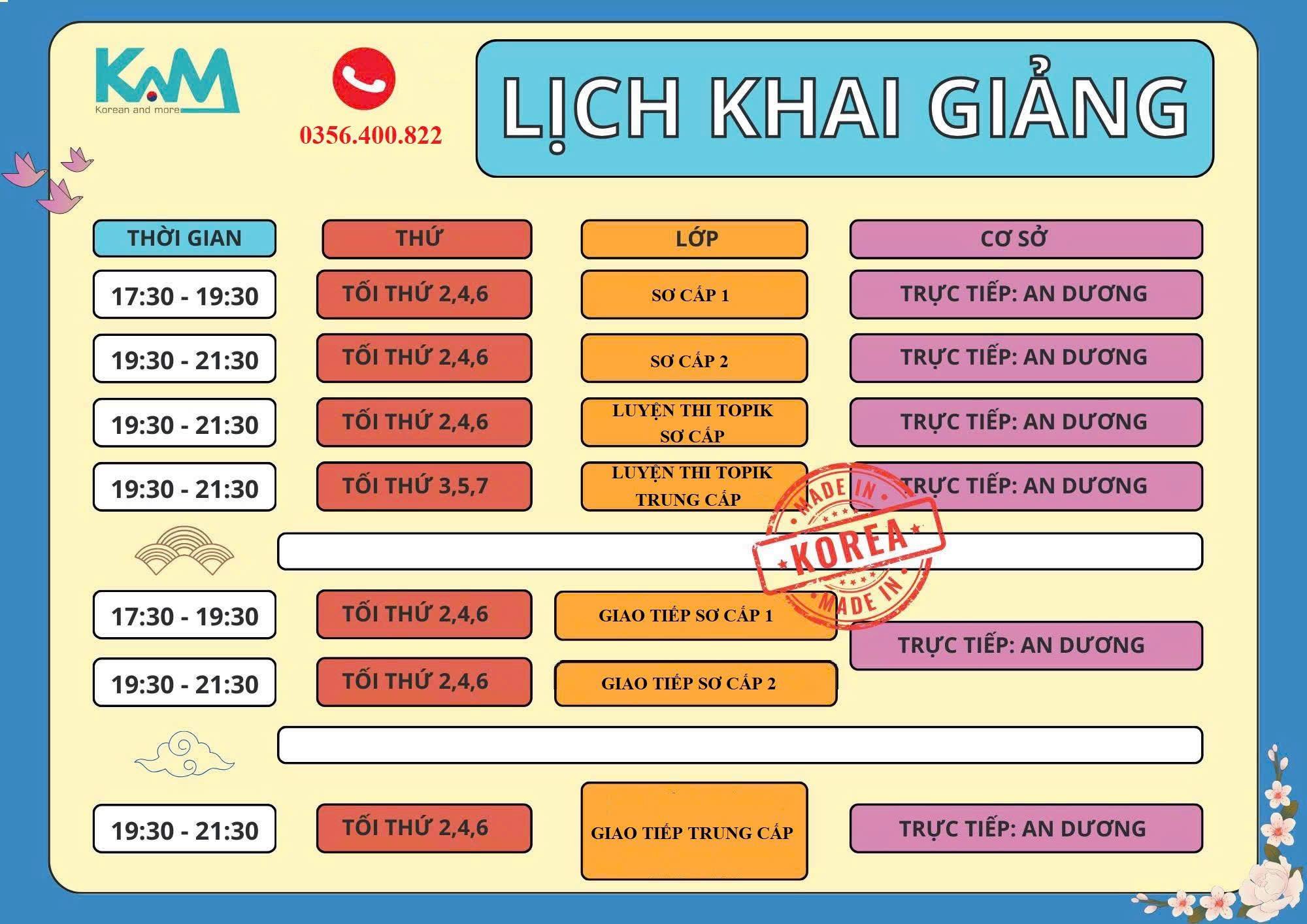 Trung tâm Ngoại Ngữ KAM - An Dương