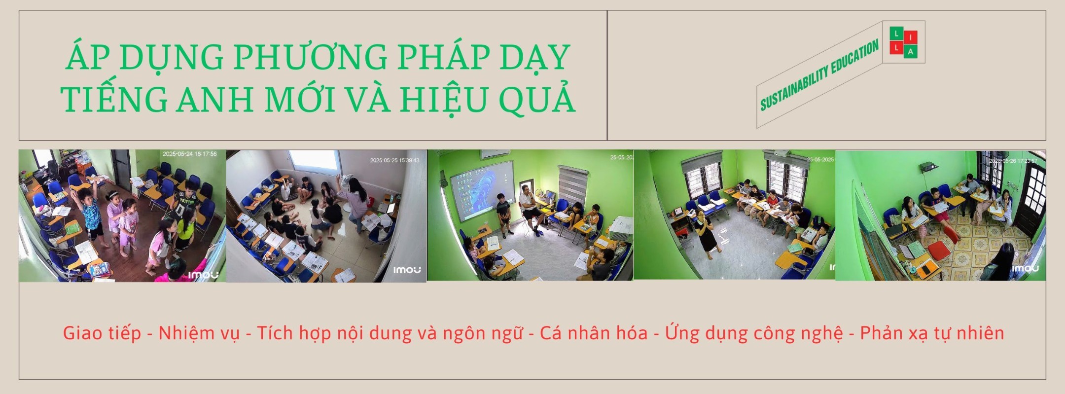 TRUNG TÂM NGOẠI NGỮ LILA EDU - HỒNG GAI
