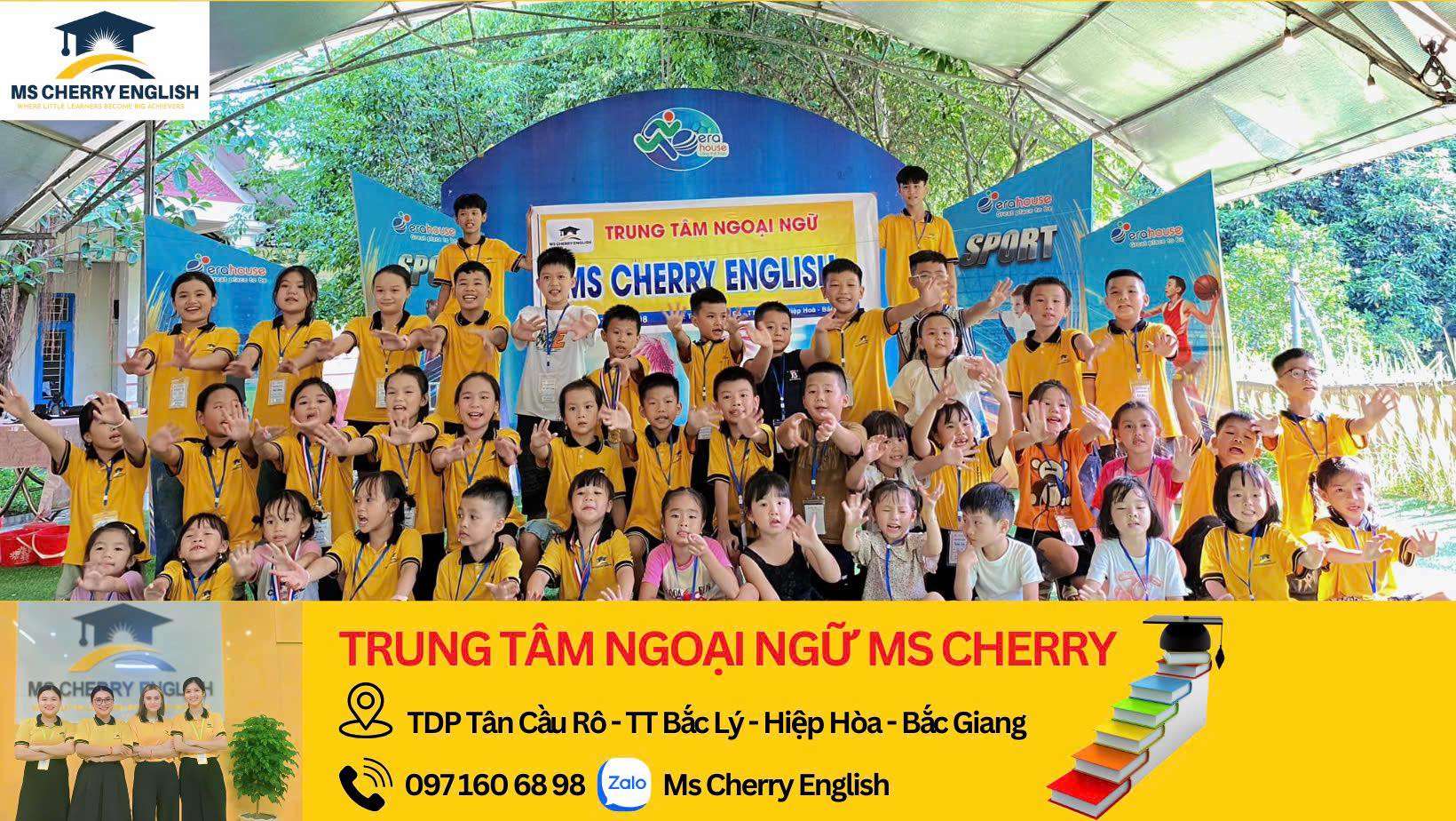 Trung Tâm Tiếng Anh Ms Cherry English - Bắc Lý - Hiệp Hoà