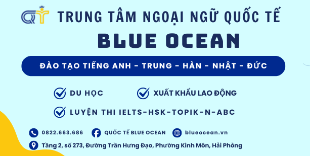 Trung Tâm Ngoại Ngữ Quốc Tế Blue Ocean - Kinh Môn