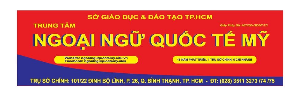Trung tâm Ngoại Ngữ Quốc Tế Mỹ AIES - Bình Thạnh
