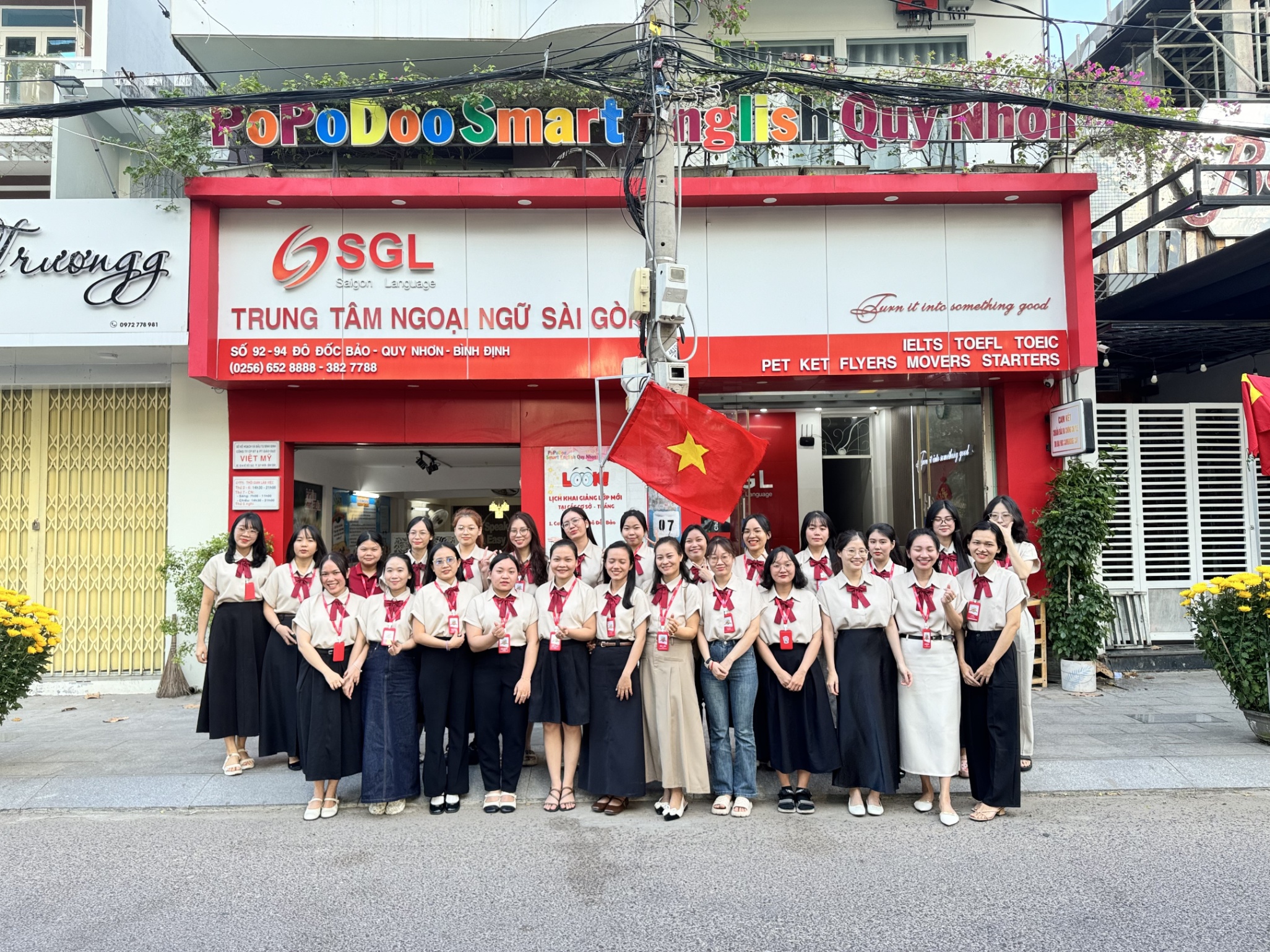 SGL - Trung tâm ngoại ngữ Sài Gòn - PoPoDoo Quy Nhơn