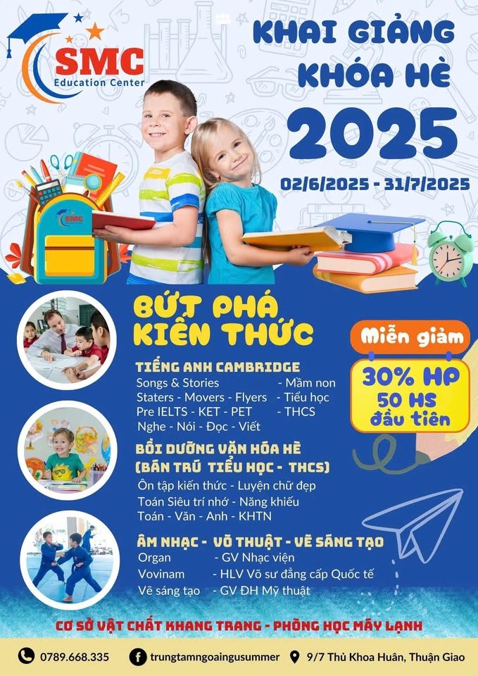 Trung tâm Ngoại Ngữ Summer - Thuận An