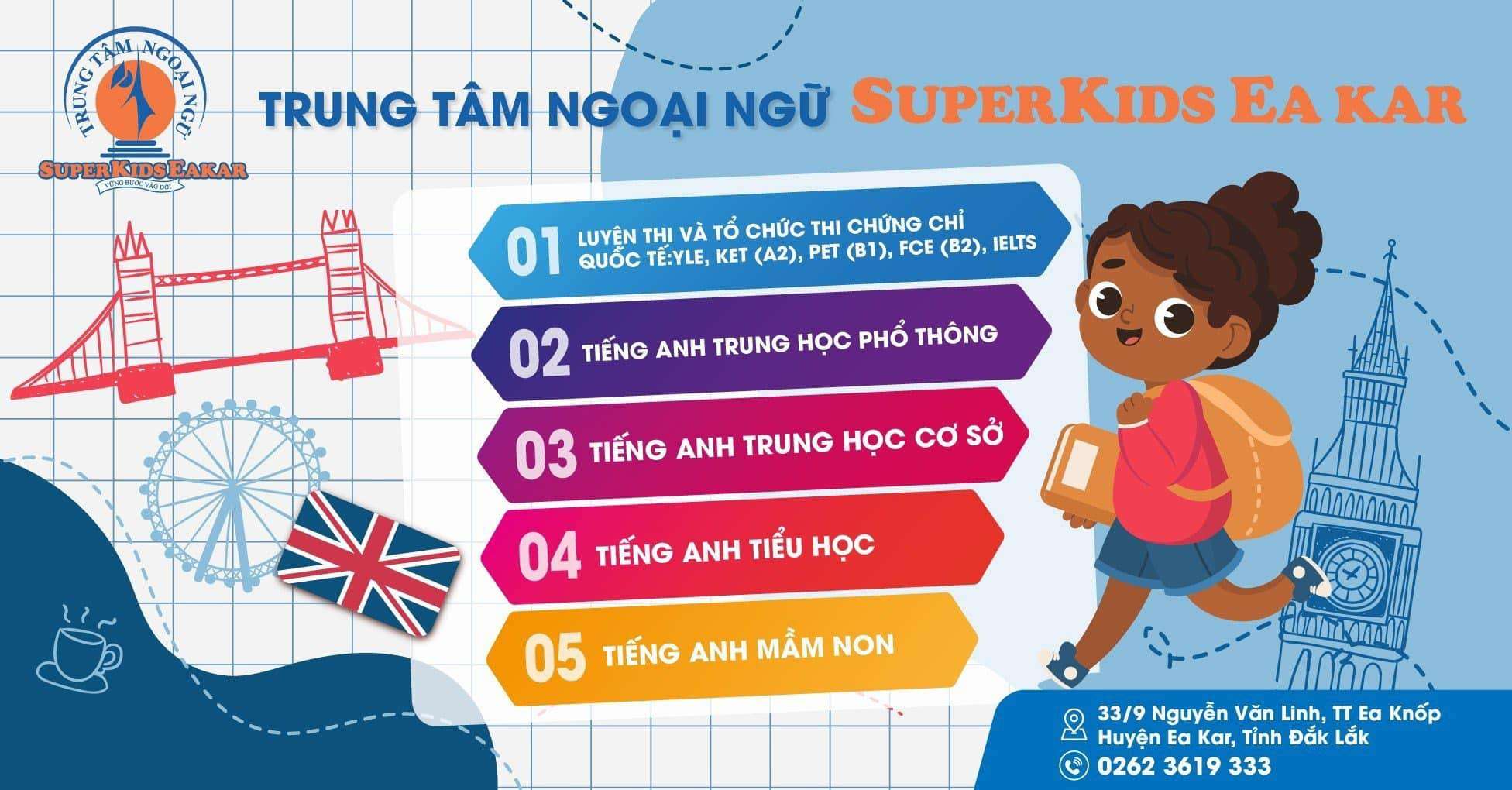 Trung tâm Ngoại Ngữ SuperKids EaKar