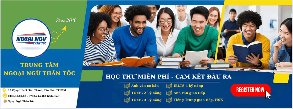 Trung tâm Ngoại Ngữ Thần Tốc - Tân Phú