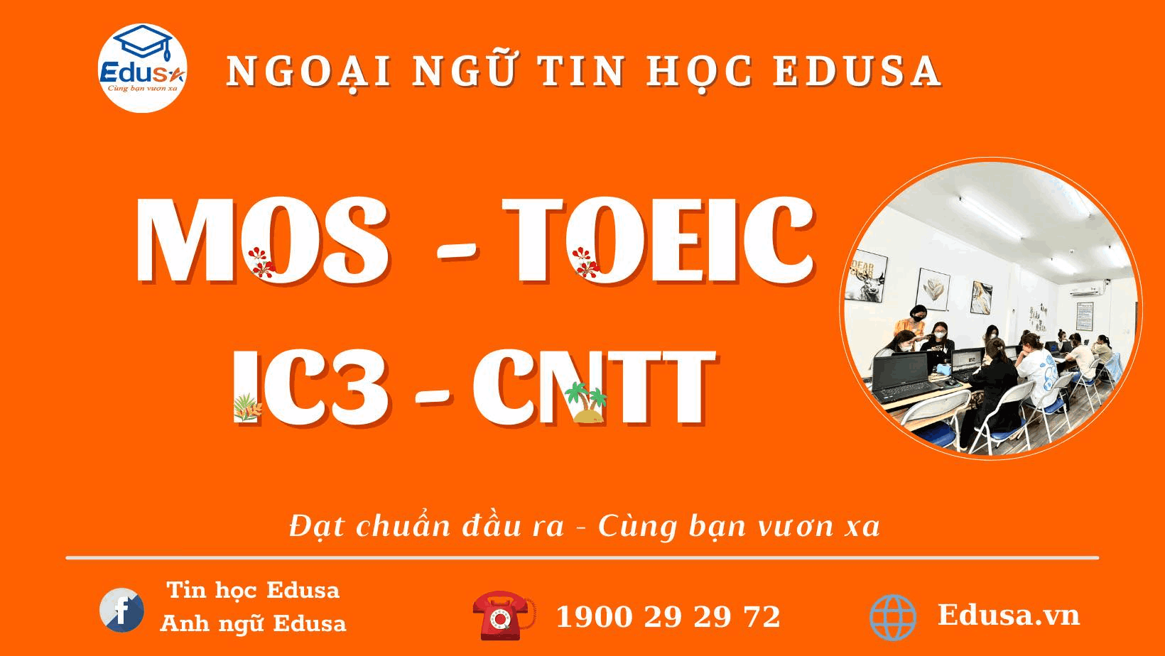 Trung tâm Ngoại ngữ - Tin học Edusa - Quận 10