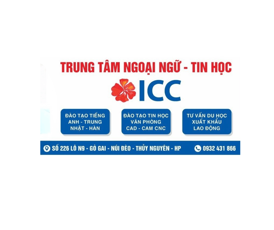 Trung tâm đào tạo ngoại ngữ và tin học ICC- Thuỷ Nguyên