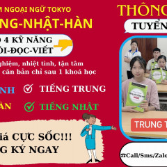 Trung Tâm Ngoại Ngữ Tokyo - Mỹ Hào
