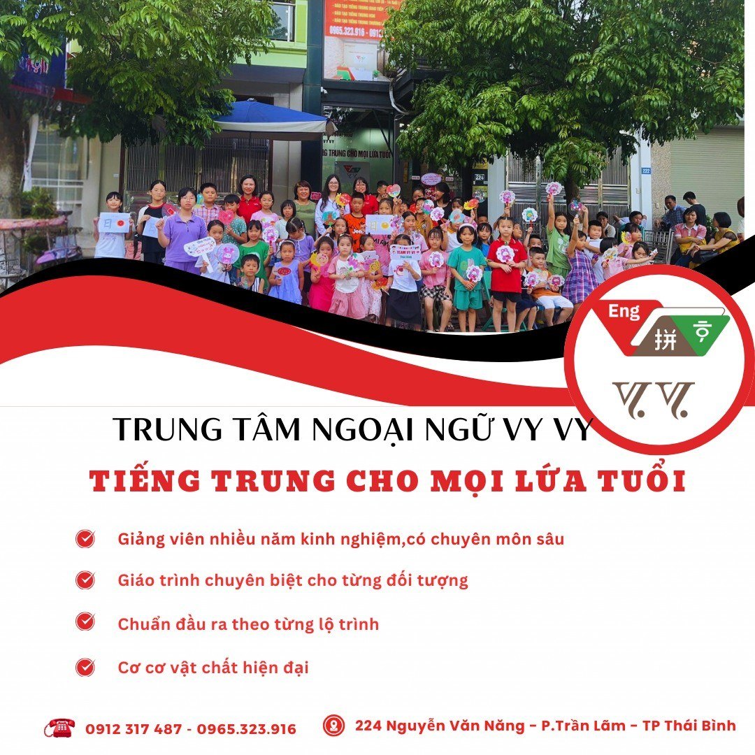 Trung tâm Ngoại ngữ Vy Vy - Thái Bình