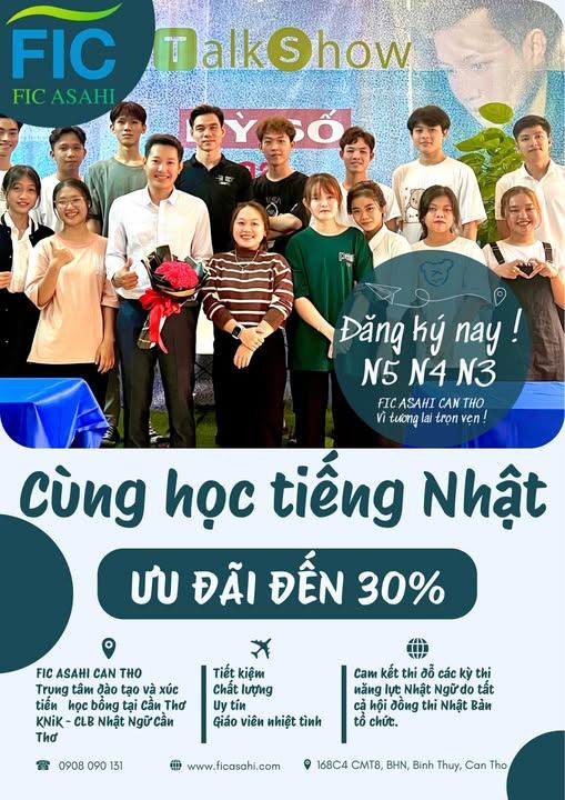 Trung tâm Nhật Ngữ GIC Asahi - Bình Thủy