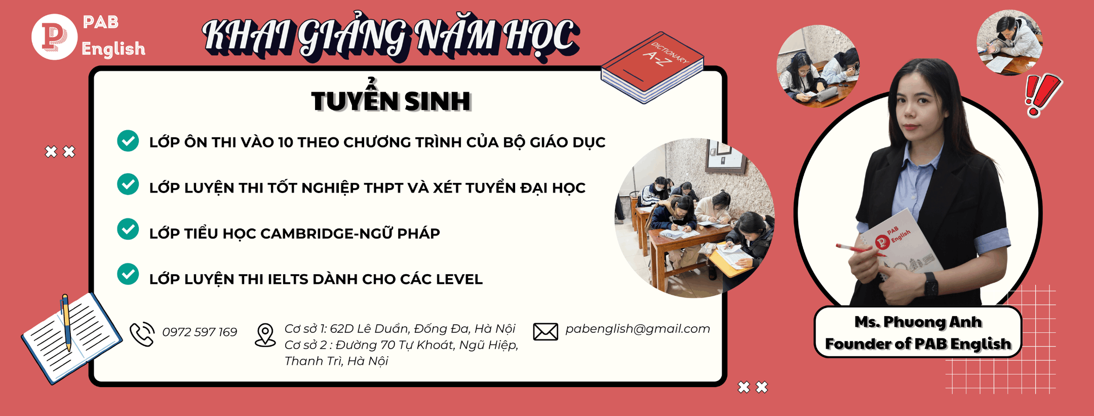 Trung tâm PAB English - Thanh Trì