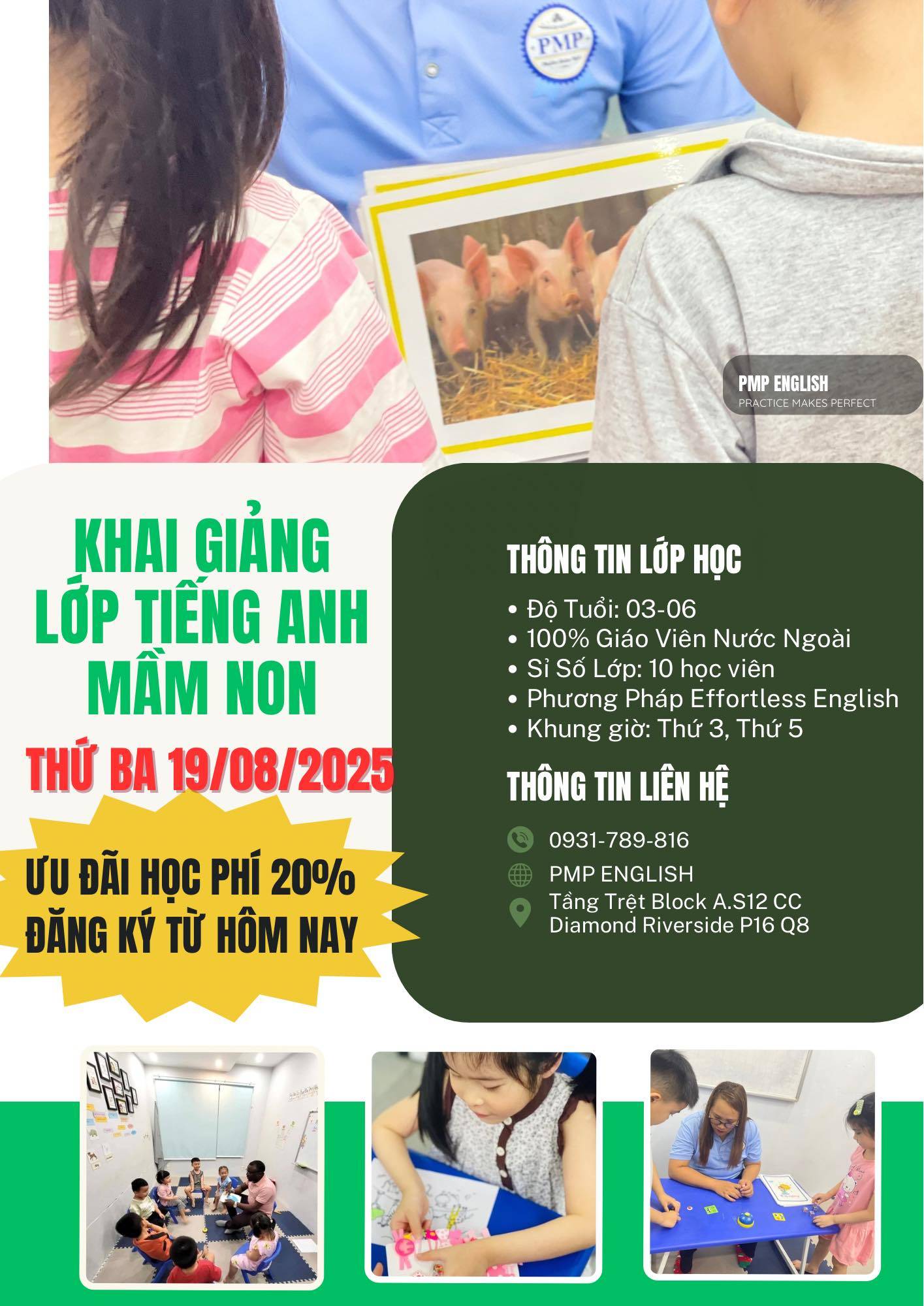 Trung tâm PMP English Campus 2 - Quận 8