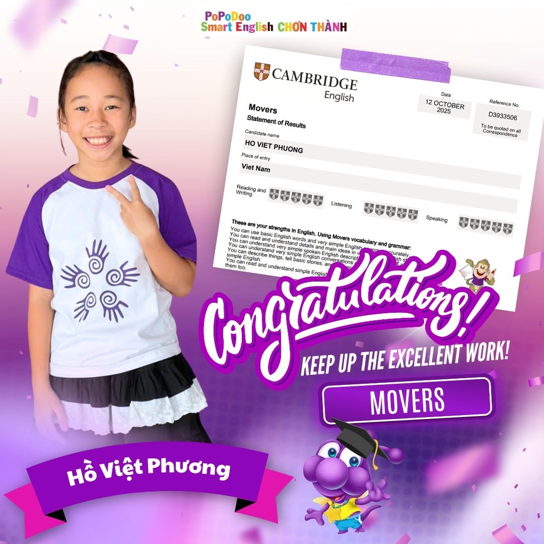 Trung tâm Popodoo Smart English - Chơn Thành