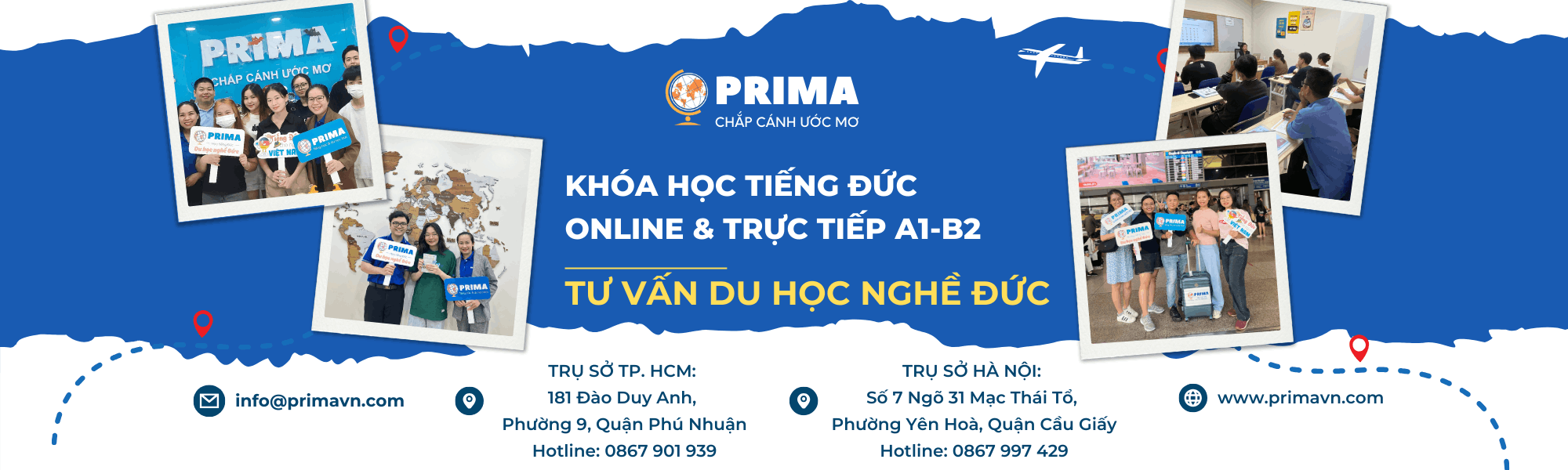 Trung tâm PRIMA - Học tiếng Đức & Du học Đức - Cầu Giấy