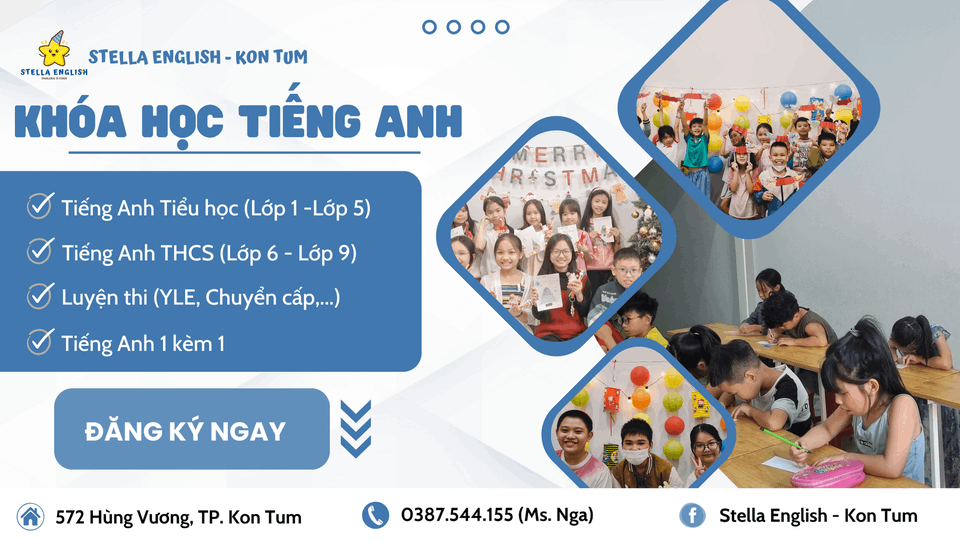 Trung tâm Stella English - Kon Tum