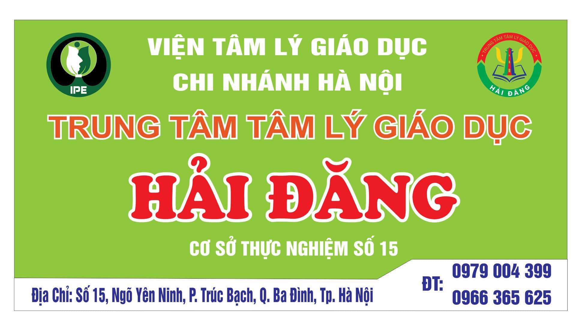 Trung tâm Tâm lý giáo dục Hải Đăng - Ba Đình