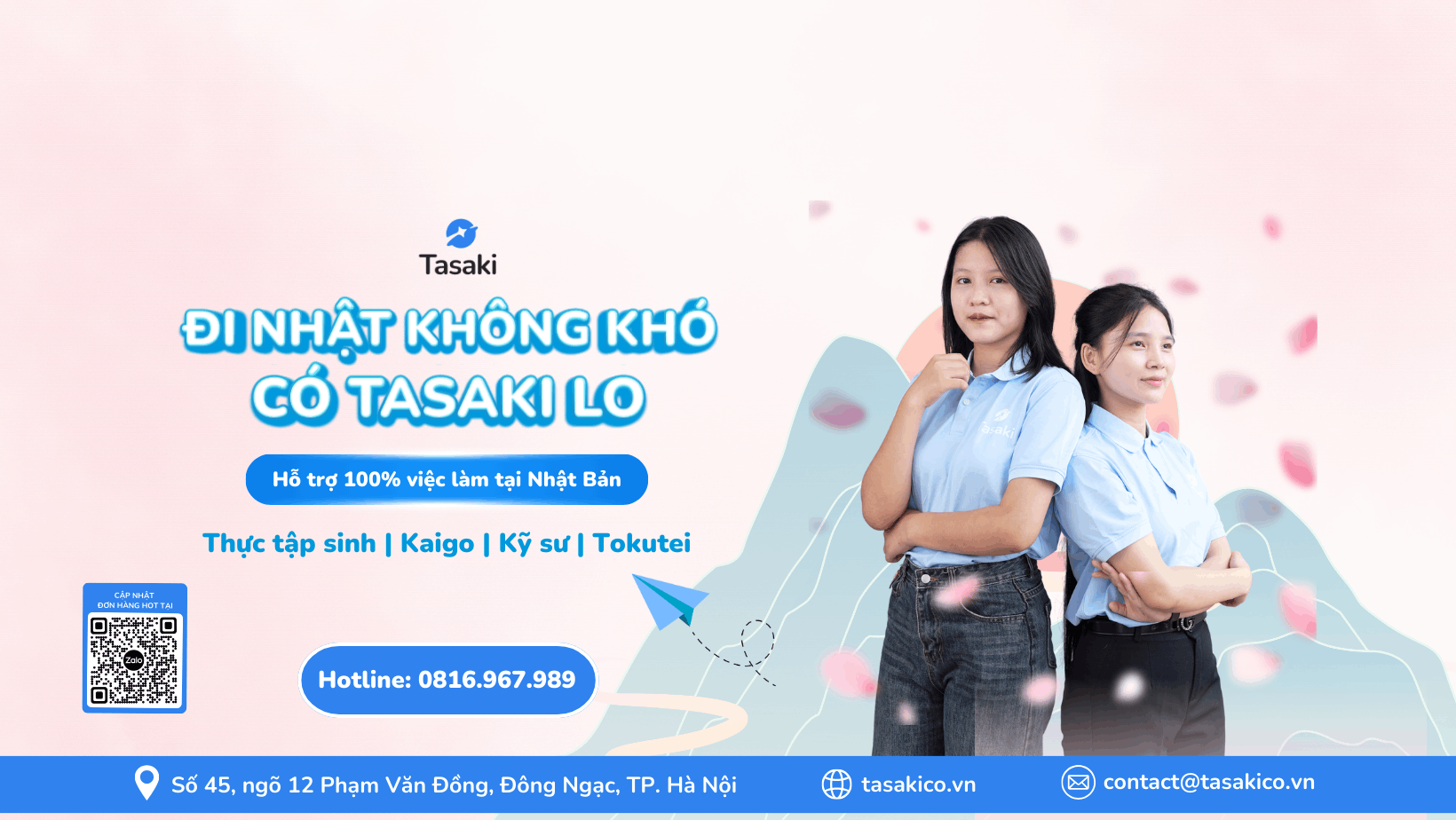 Trung tâm Tasaki - Cung ứng nhân lực Nhật Bản - Đông Ngạc