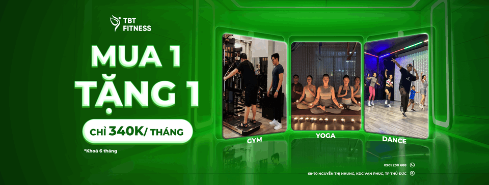 Trung tâm TBT Fitness - Thủ Đức