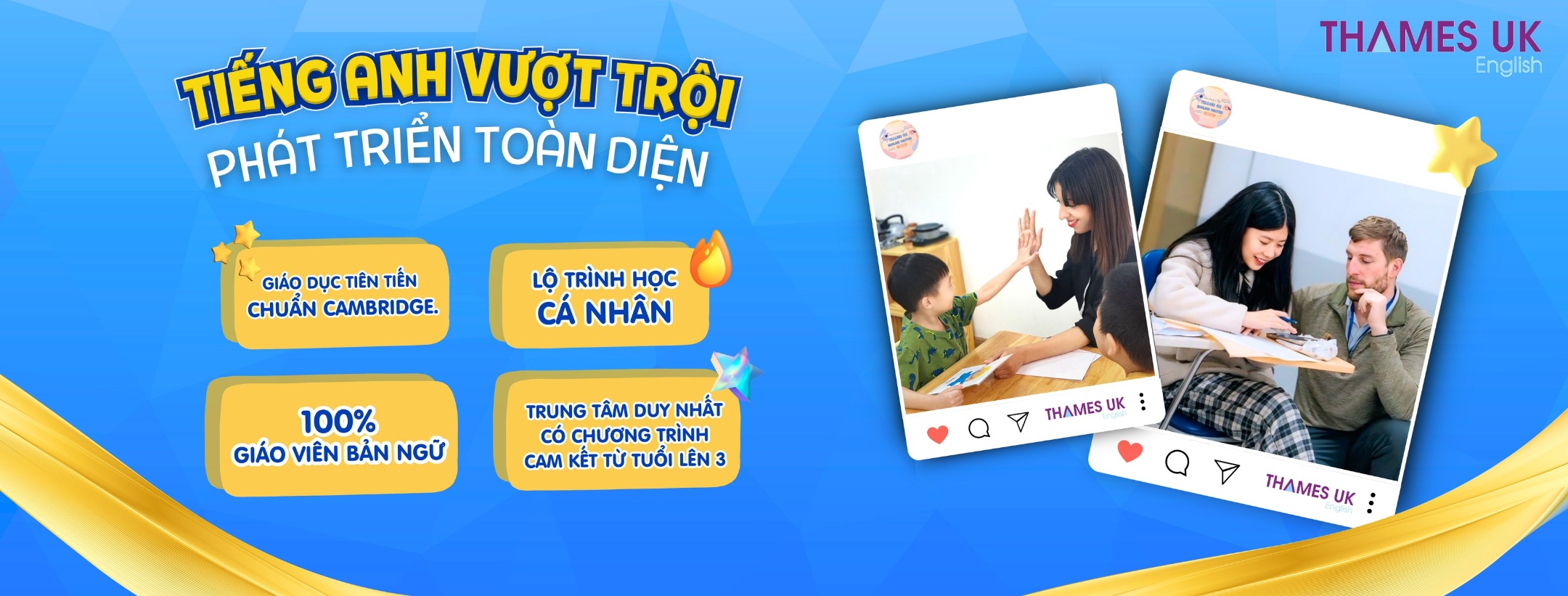 Trung tâm Thames UK English Junior - Thái Nguyên
