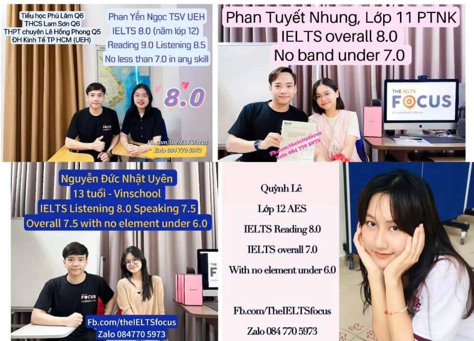 Trung tâm The IELTS FOCUS - Quận 6