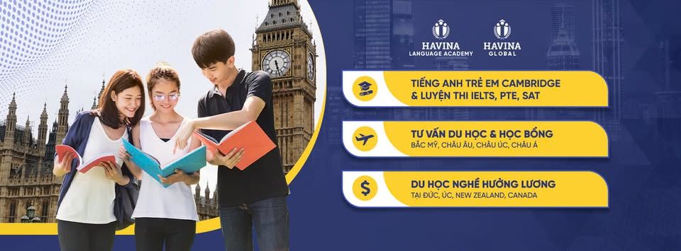 Trung tâm Tiếng Anh & Du học Havina - Bắc Giang