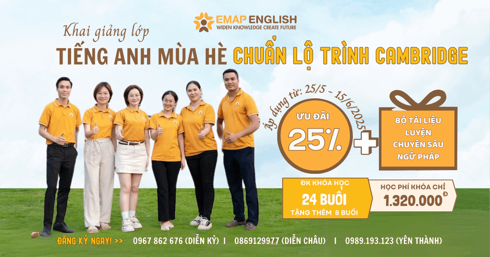 Trung tâm Tiếng Anh EMAP English - Cơ sở 2
