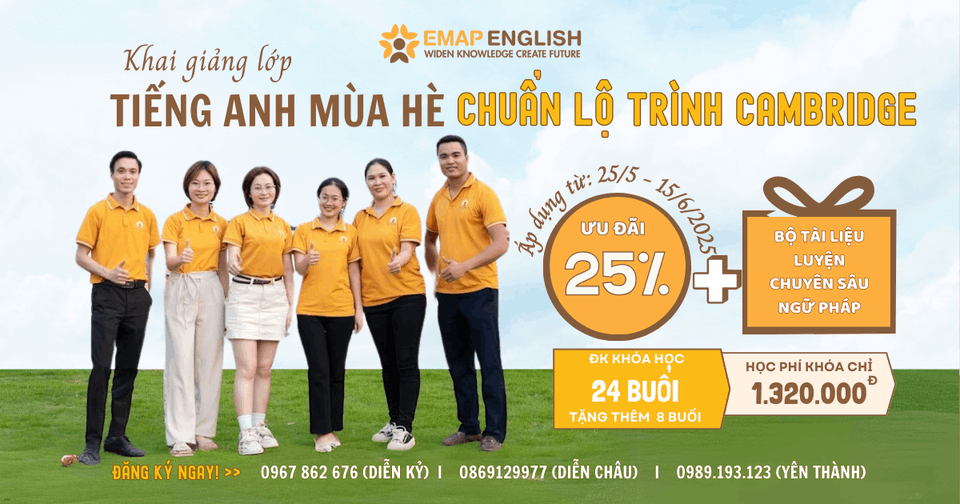 Trung tâm Tiếng Anh EMAP English - Cơ sở 3