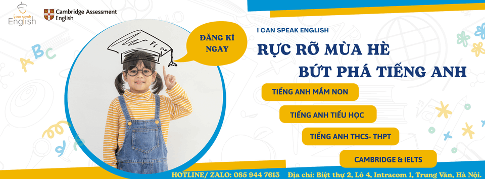 Trung tâm Tiếng Anh ICS English - I Can Speak English - Tân Triều