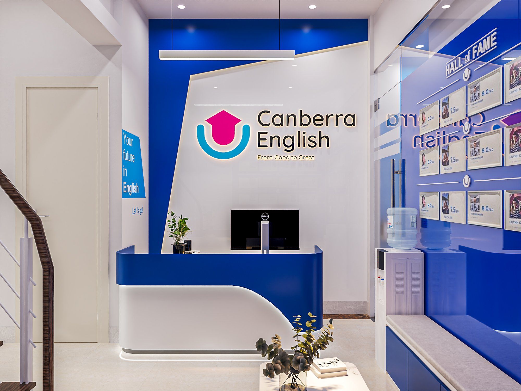 Trung tâm tiếng anh IELTS, DSAT Canberra English - Trung Văn