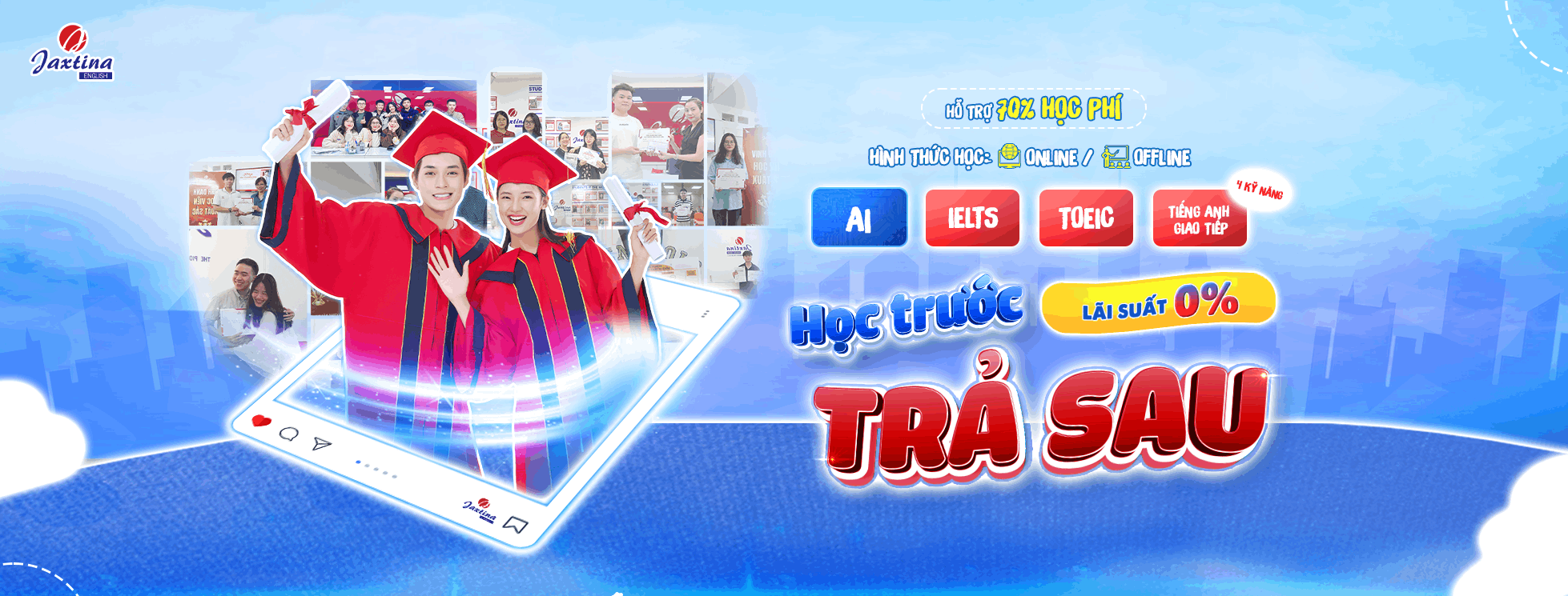 Trung tâm tiếng Anh Jaxtina - Hai Bà Trưng