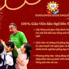 Trung tâm tiếng anh Sunflower - Sunflower Seeds English - Phú Quốc
