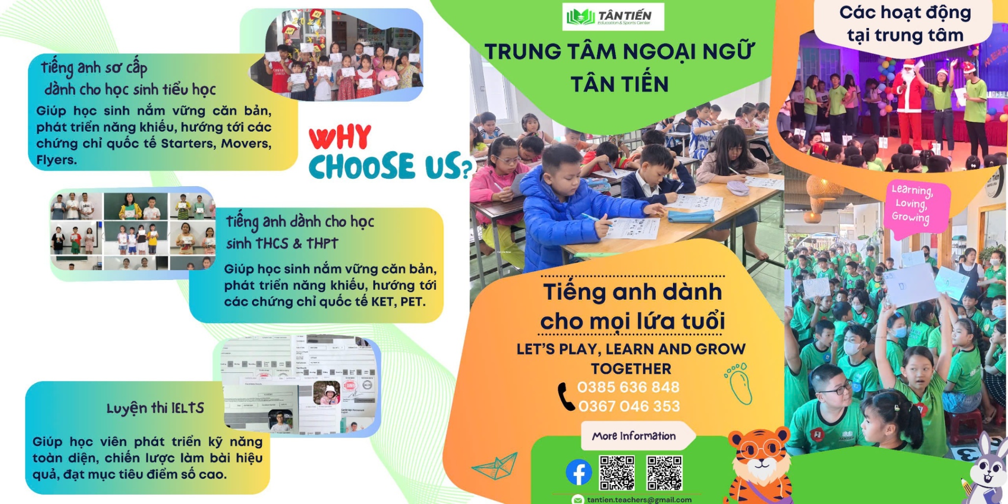 Trung tâm Tiếng Anh Tân Tiến - Cơ sở 2