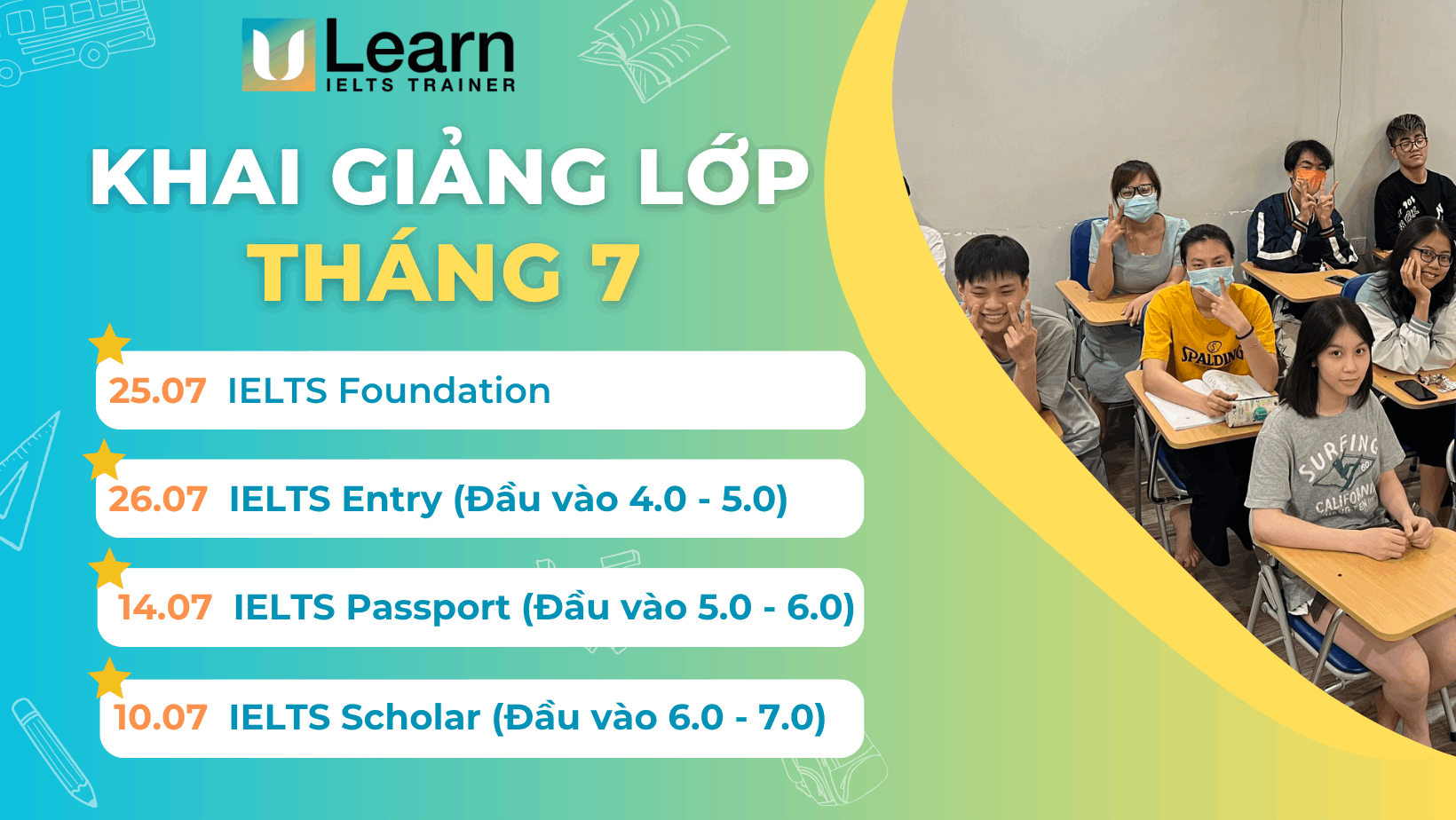 Trung tâm Tiếng Anh ULearn - School of English - Hai Bà Trưng