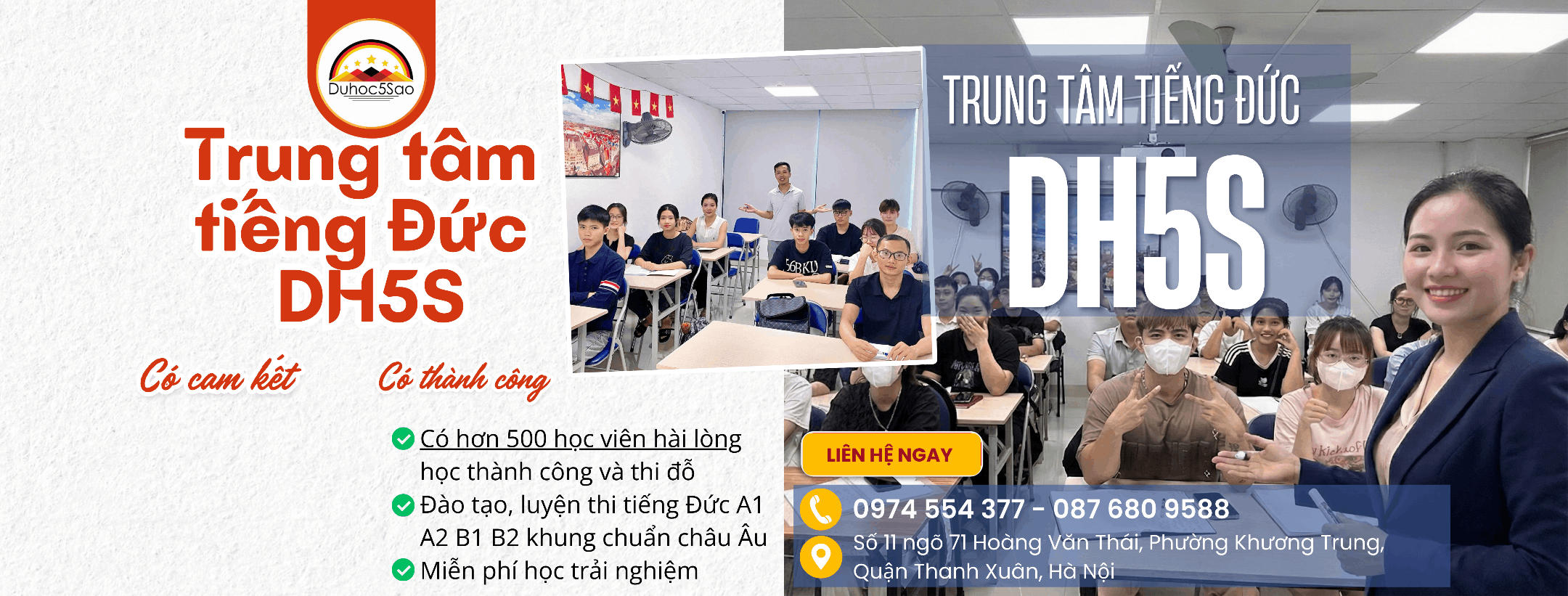 Trung Tâm Tiếng Đức DH5S - Hoàng Văn Thái