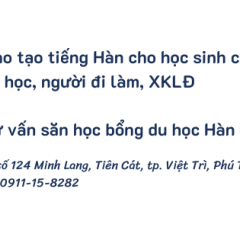 Trung tâm tiếng Hàn Kovica - Việt Trì
