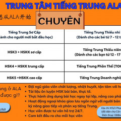 Trung tâm tiếng Trung ALA - Đà Nẵng