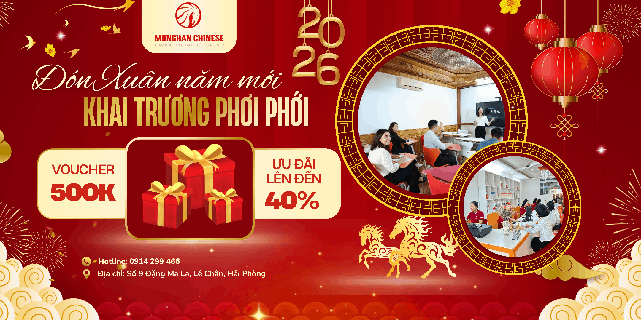 Trung tâm tiếng Trung Monghan Chinese Hải Phòng