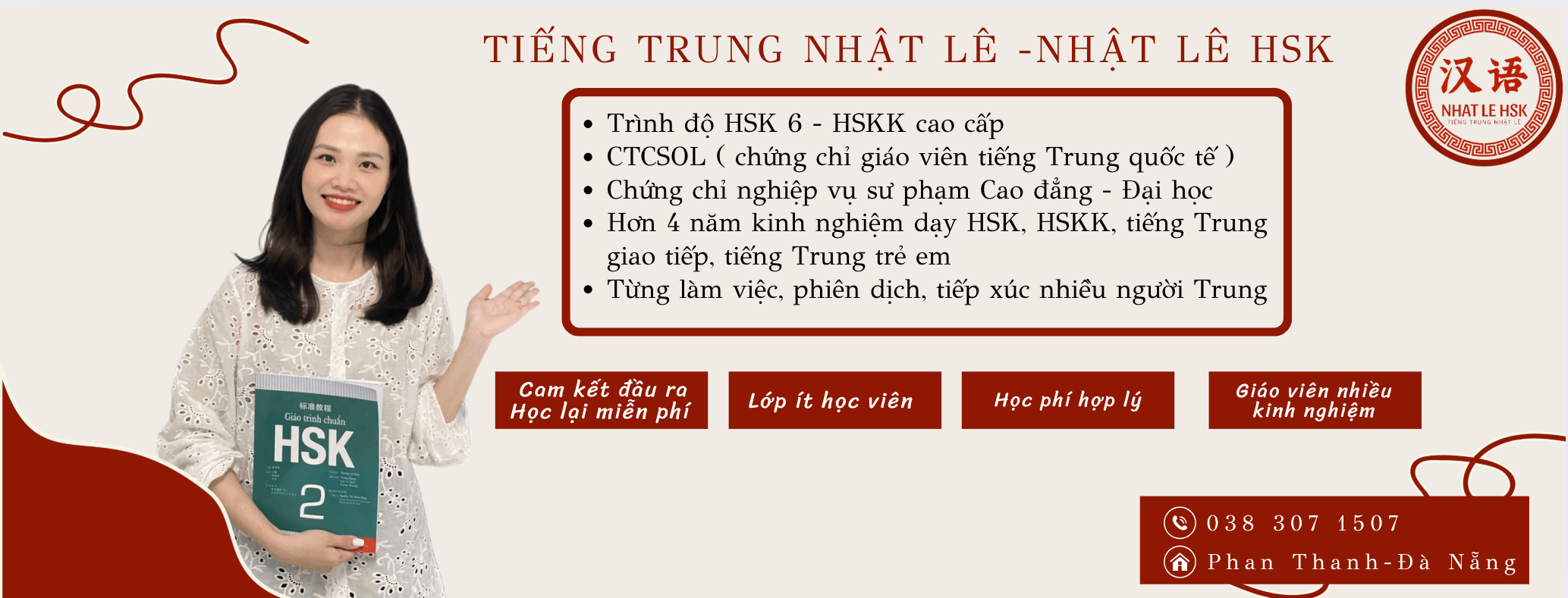 Trung tâm Tiếng Trung Nhật Lê - Thanh Khê