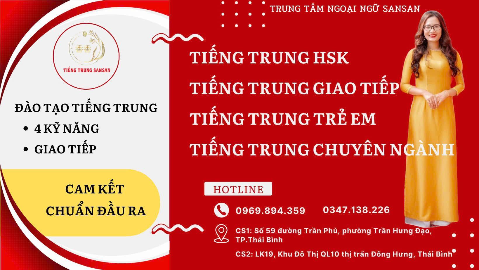 Trung tâm Tiếng Trung SanSan - Cơ sở 1