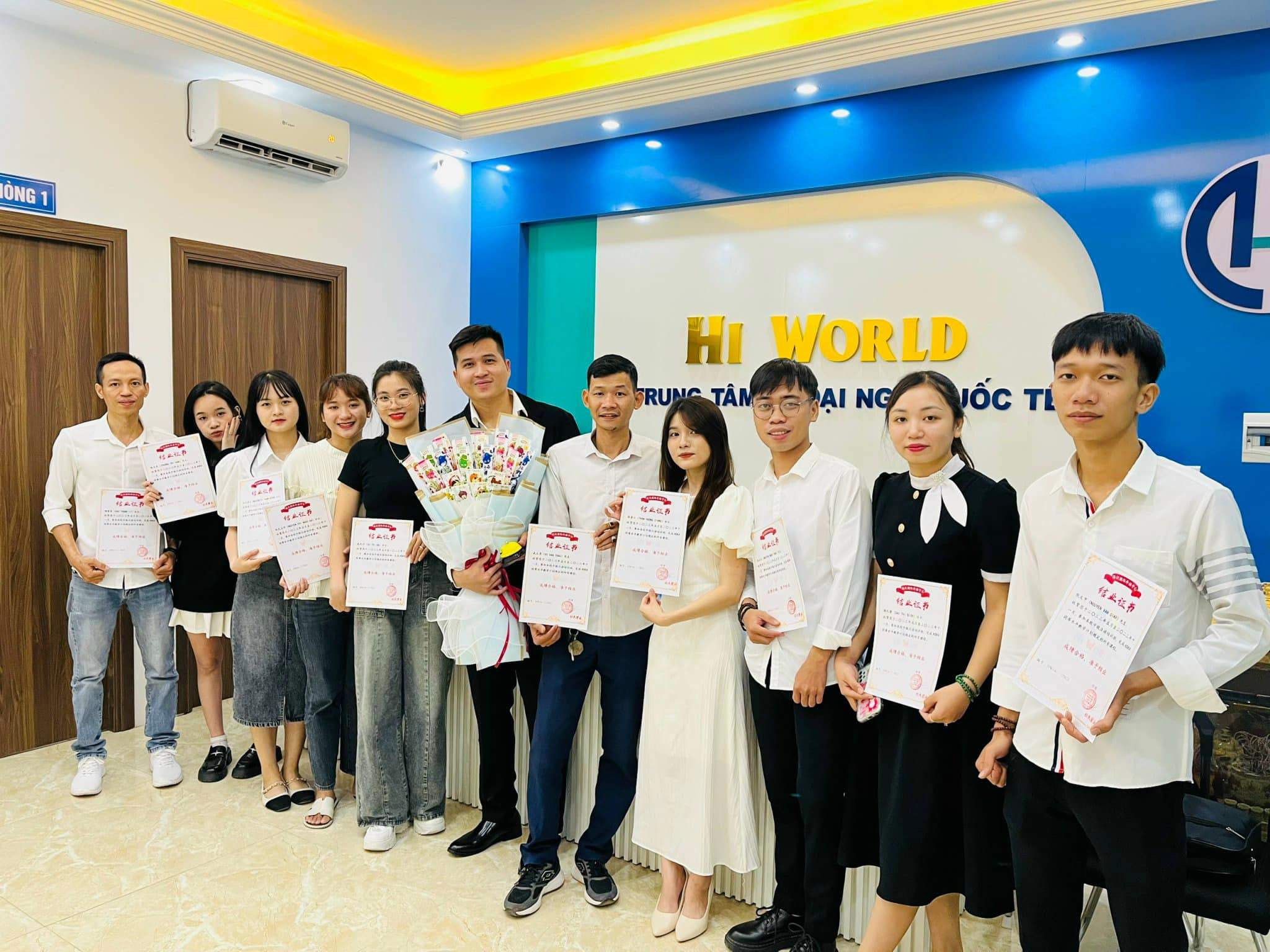 Trung tâm Tiếng Trung Thanh Ba - Hi World